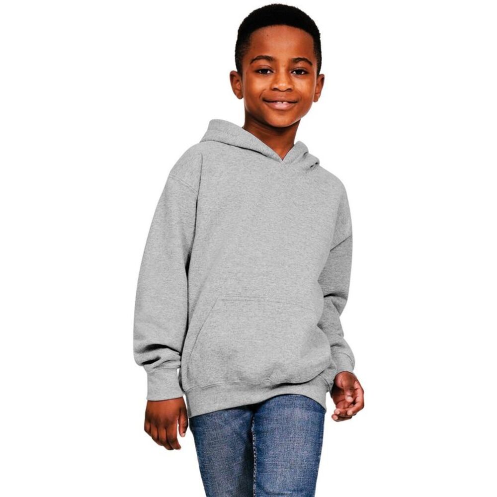 Casual Classics Childrens/Kids Blended Ringspun Cotton Hoodie / Sports Gray